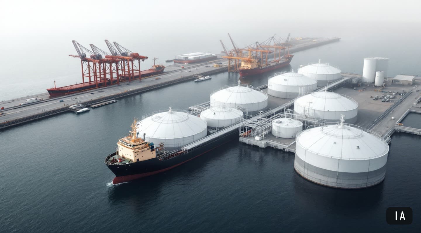 Illustration générée par IA pour : Korea Gas Corporation verse 20 millions de wons à Tongyeong après les fortes pluies