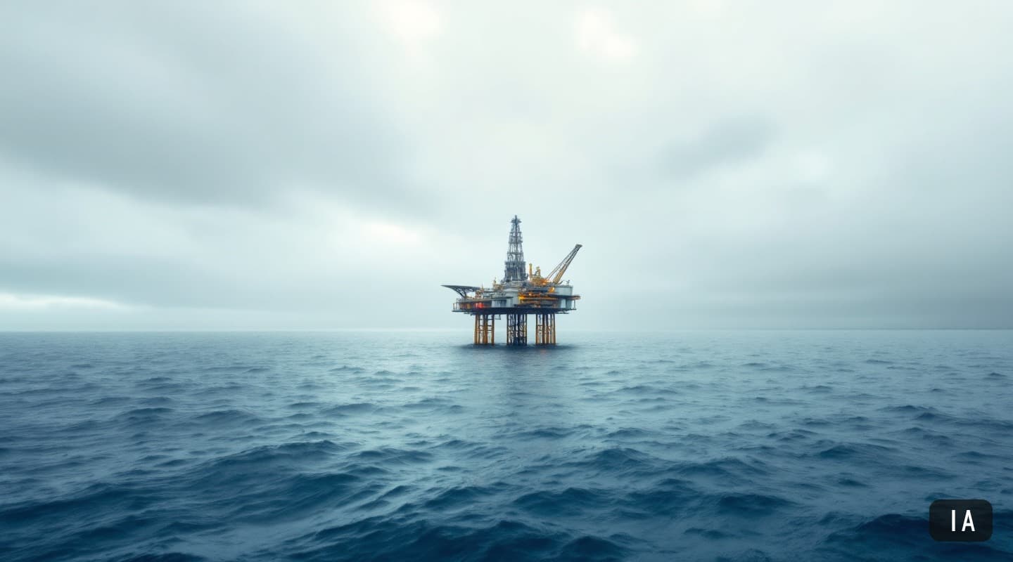Illustration générée par IA pour : Petrobras a attendu plus d'une décennie la licence de l'Ibama avant de forer au large de…