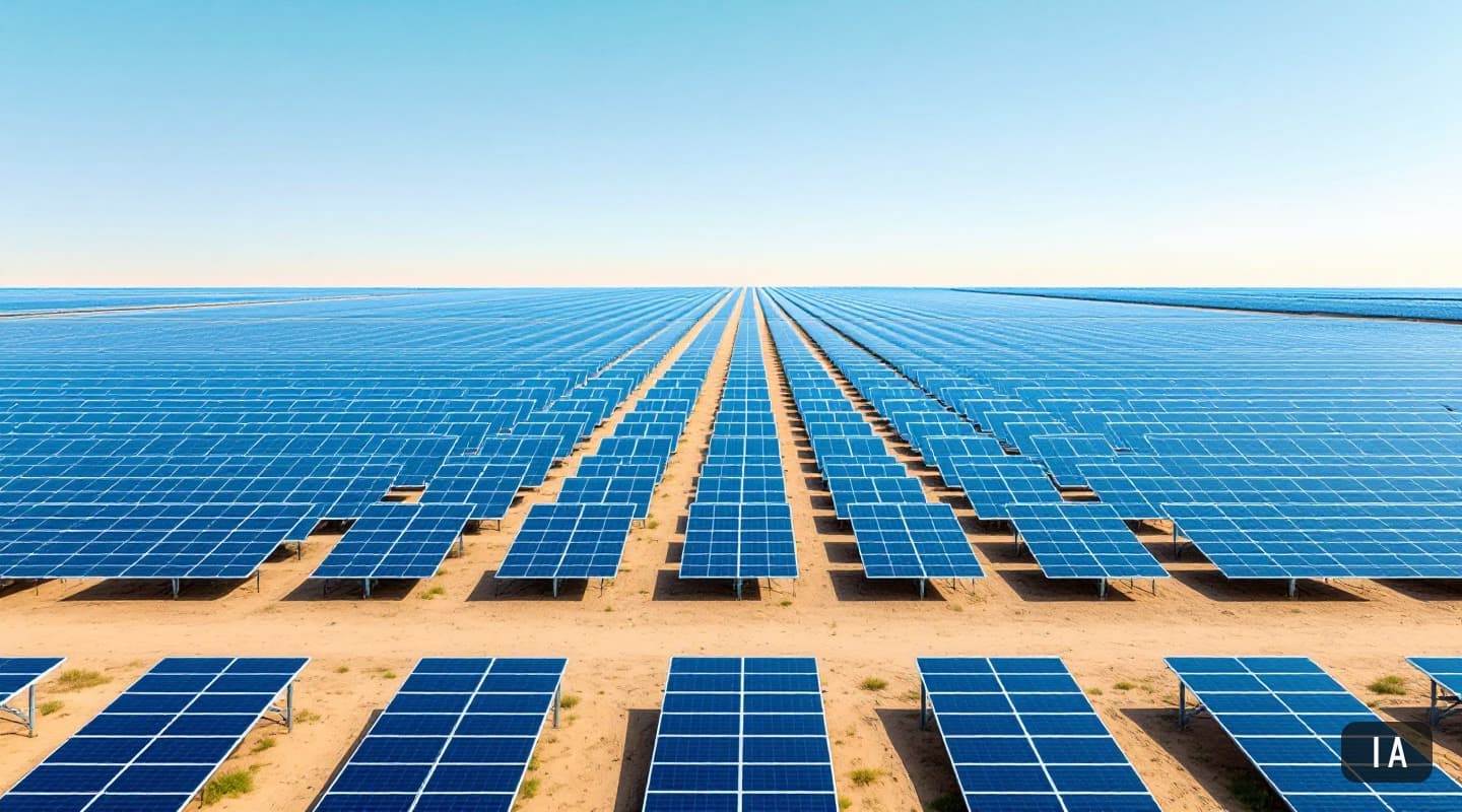 Illustration générée par IA pour : À Talatan, 7 millions de panneaux ont fait remonter la couverture végétale à 80%