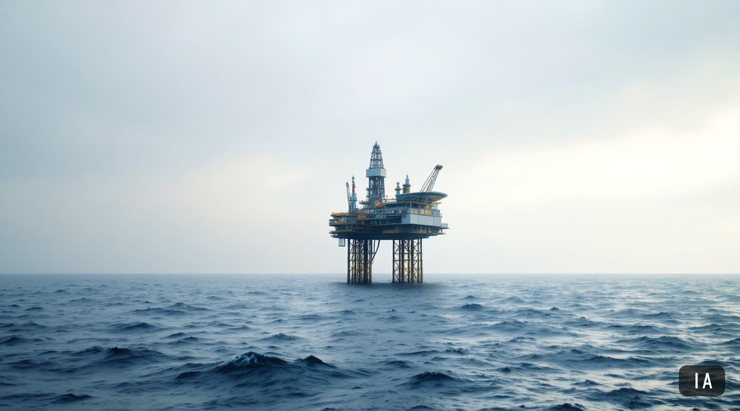 Illustration générée par IA pour : São Tomé-et-Príncipe confie 75% de son bloc 3 offshore à l'opérateur Petrobras
