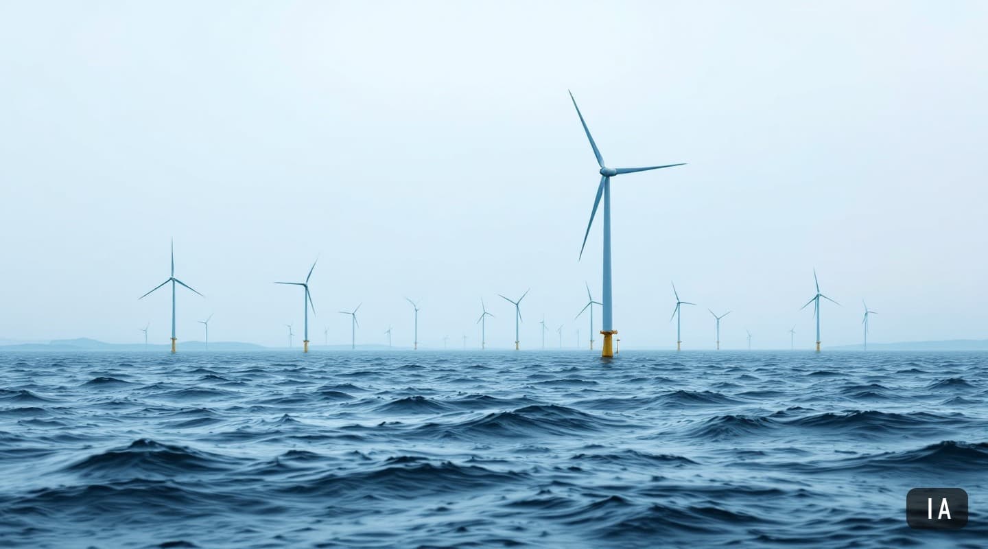 Illustration générée par IA pour : Danemark: le raccordement au réseau réservé avant l'attribution des 1 800 MW remportés…