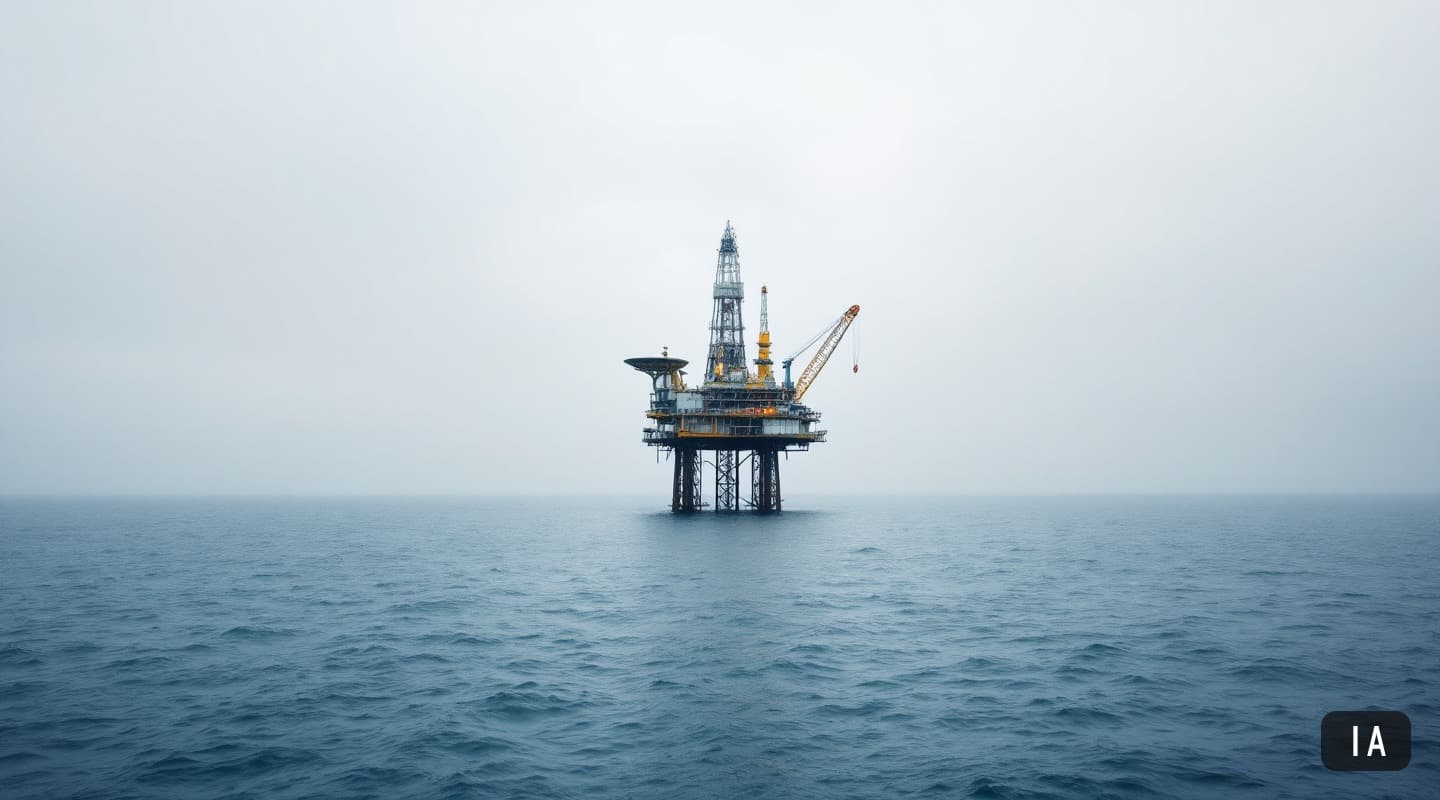 Illustration générée par IA pour : Tupi atteint 4 milliards de barils équivalent pétrole, une première pour Petrobras