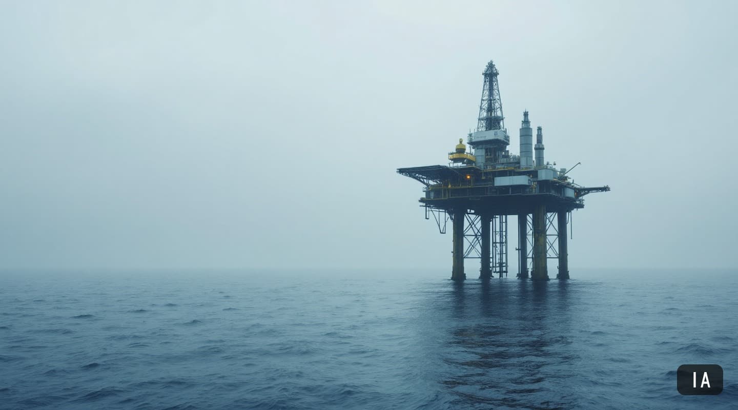 Illustration générée par IA pour : Equinor confie à Emerson un accord-cadre de mesure de 13 ans pour ses sites offshore et…