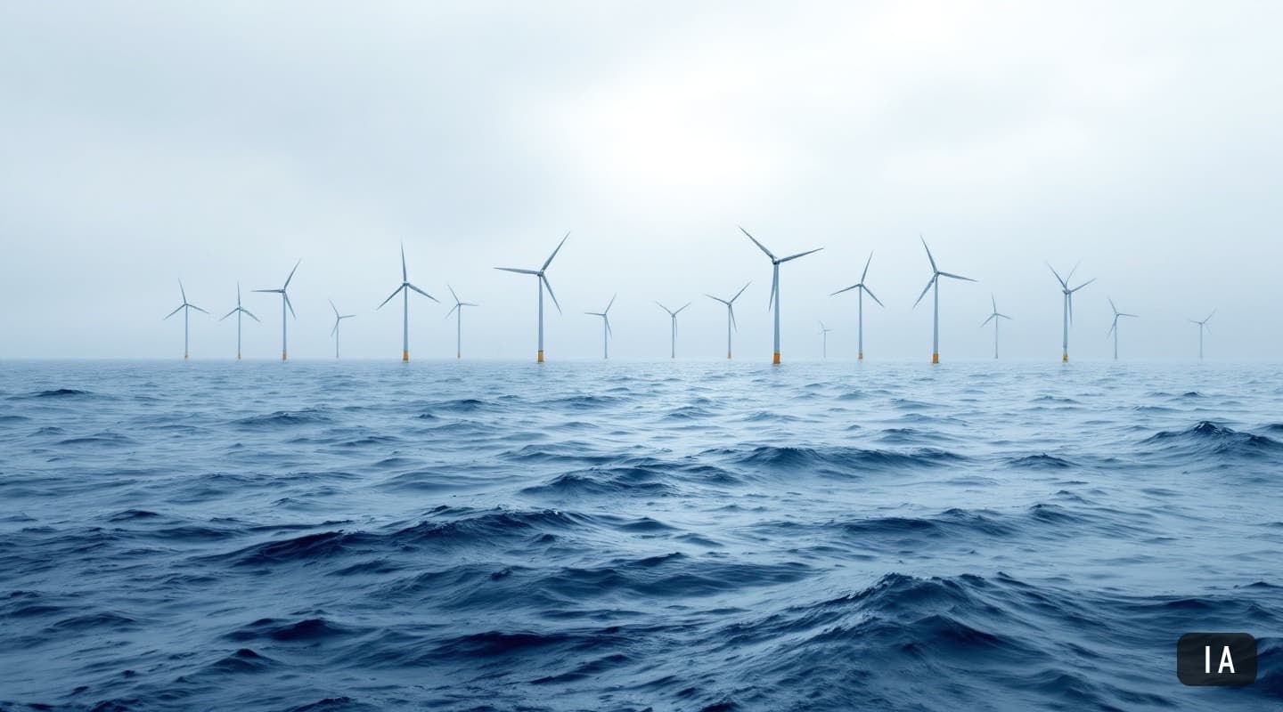 Illustration générée par IA pour : CNOOC signe un projet offshore de 12 milliards de yuans pour 26 millions de m3 de brut