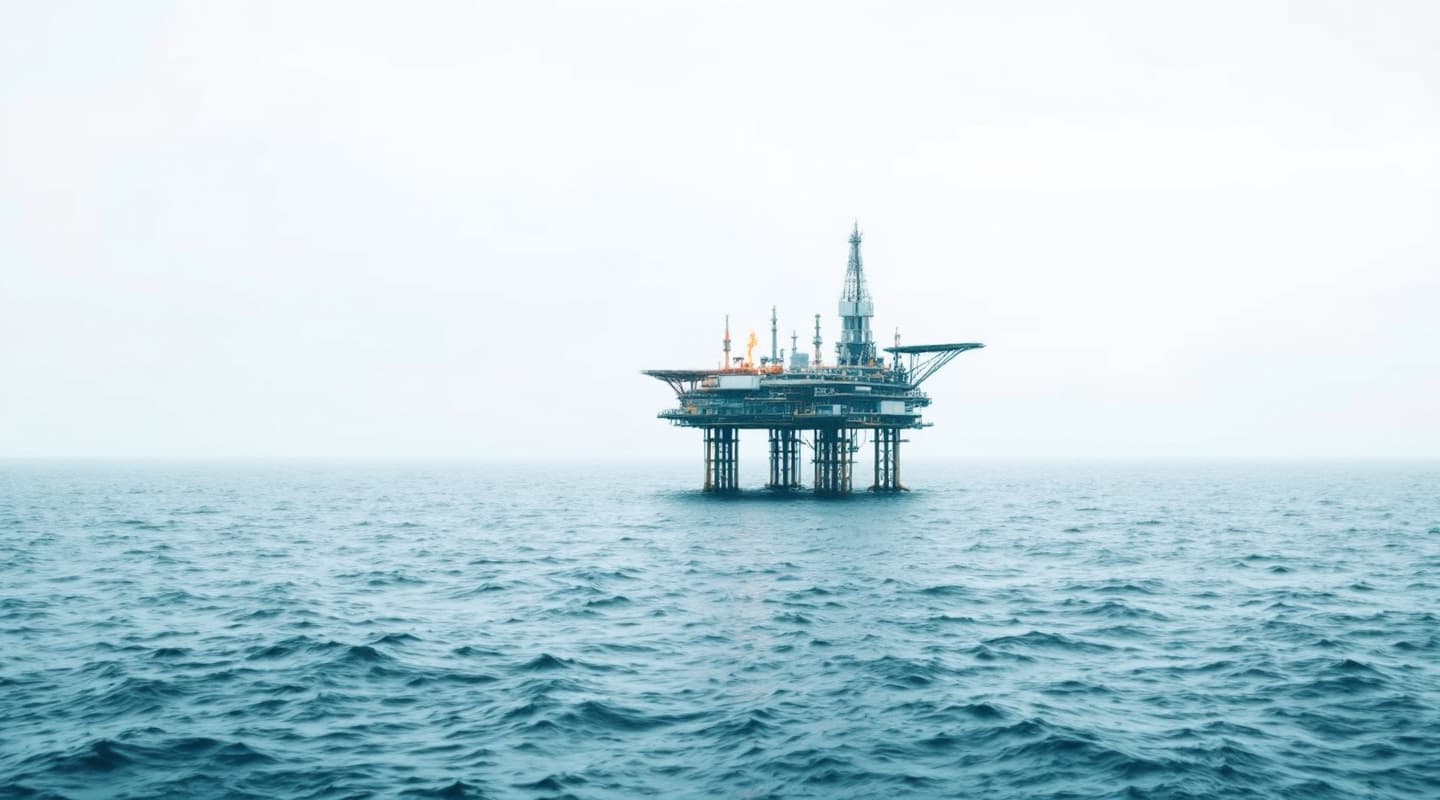 Illustration générée par IA pour : Petrobras découvre du gaz au large de la Colombie avec 44,44% du consortium Sandia-1