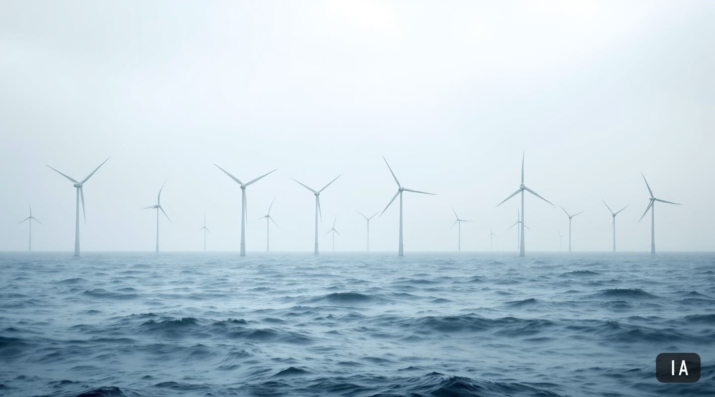 Illustration générée par IA pour : Vestas relève ses prévisions pour 2026 après une forte croissance de son bénéfice