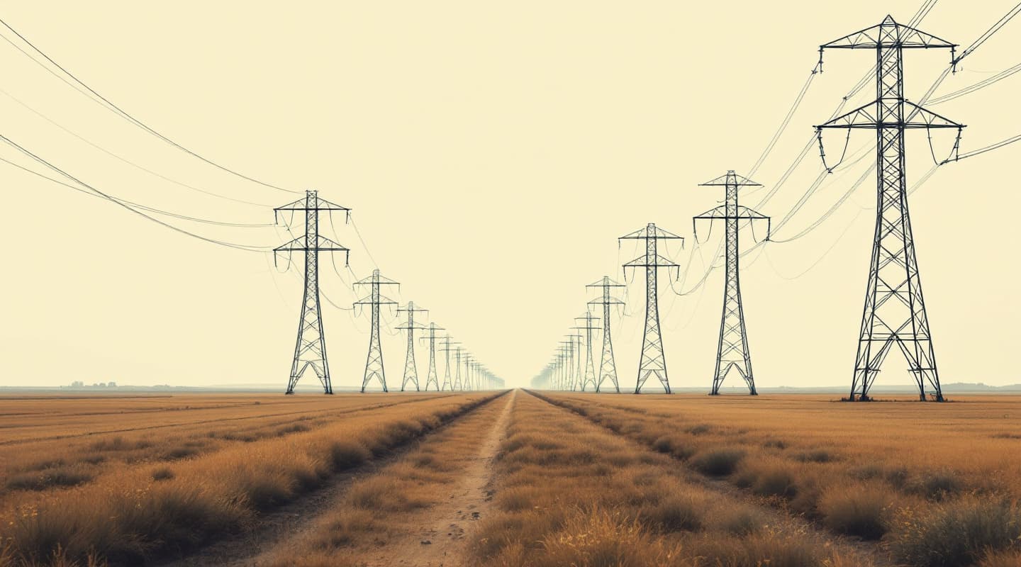 Illustration générée par IA pour : Accès à l'électricité: 600 millions de personnes privées en Afrique subsaharienne face à…