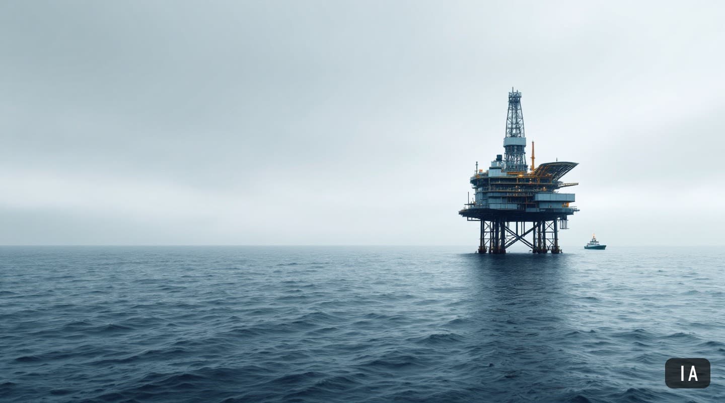 Illustration générée par IA pour : CNOOC affiche un coût complet de 29,7 dollars par baril équivalent pétrole