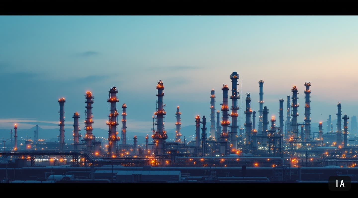 Illustration générée par IA pour : Chevron vise 600 000 barils par jour au Venezuela avec un coût sous 20 dollars