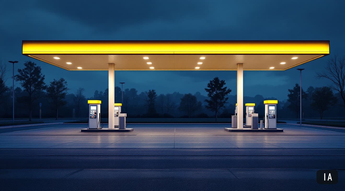 Illustration générée par IA pour : Saudi Aramco négocie une entrée au capital de Güzel Enerji, quatrième distributeur turc…