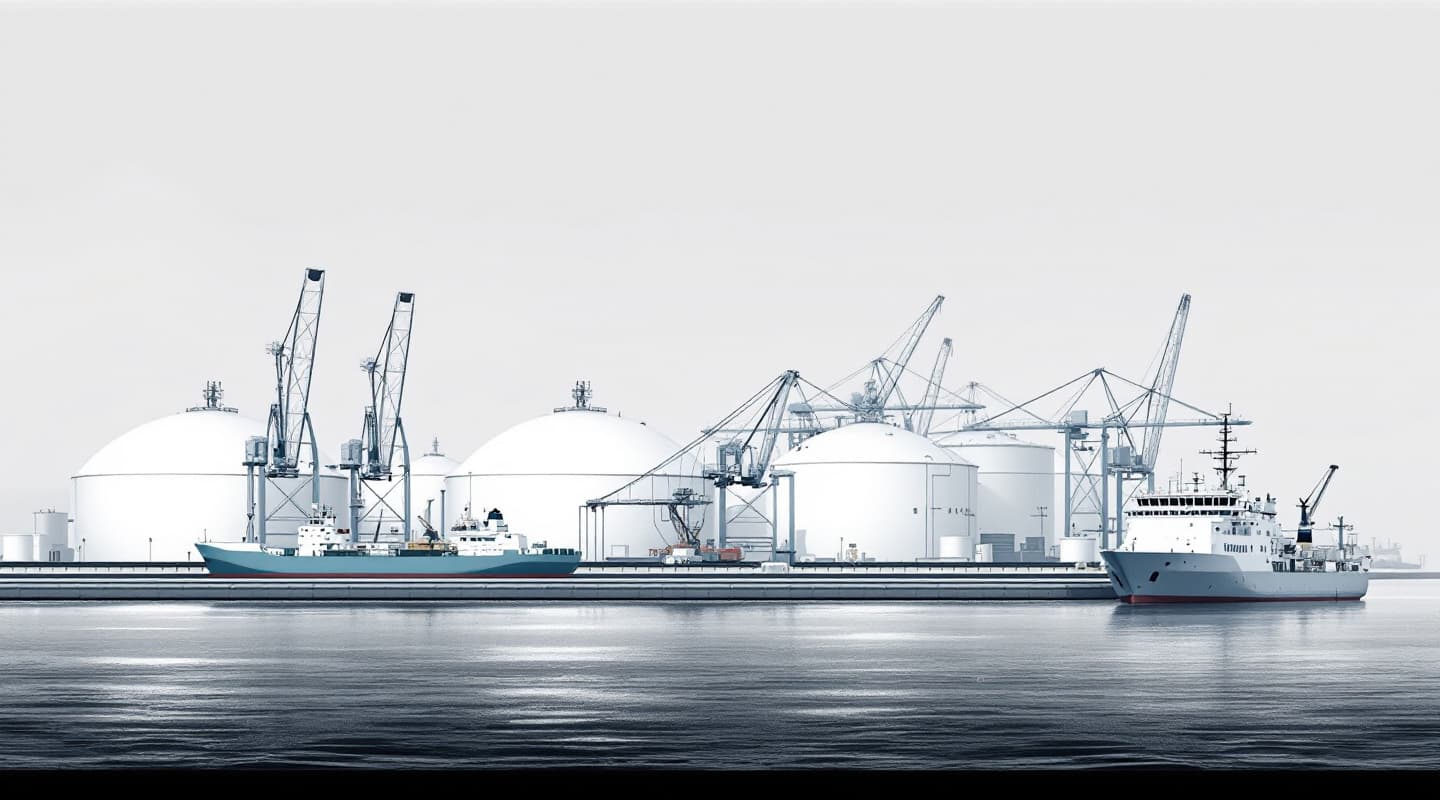 Illustration générée par IA pour : Rovuma LNG doit rapporter environ 150 milliards USD à l'État mozambicain sur trente ans