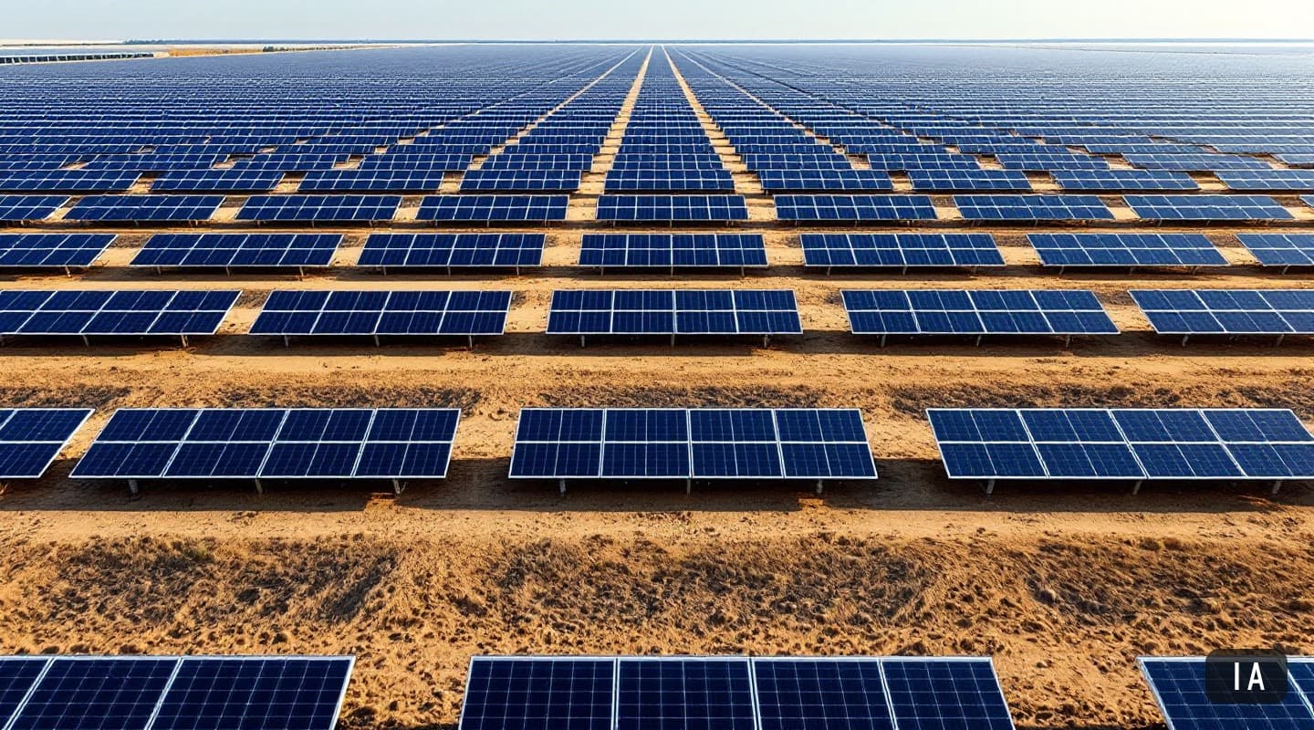 Illustration générée par IA pour : Sungrow annonce un raccordement de 1 GWh de stockage en douze jours et un coût BOS…