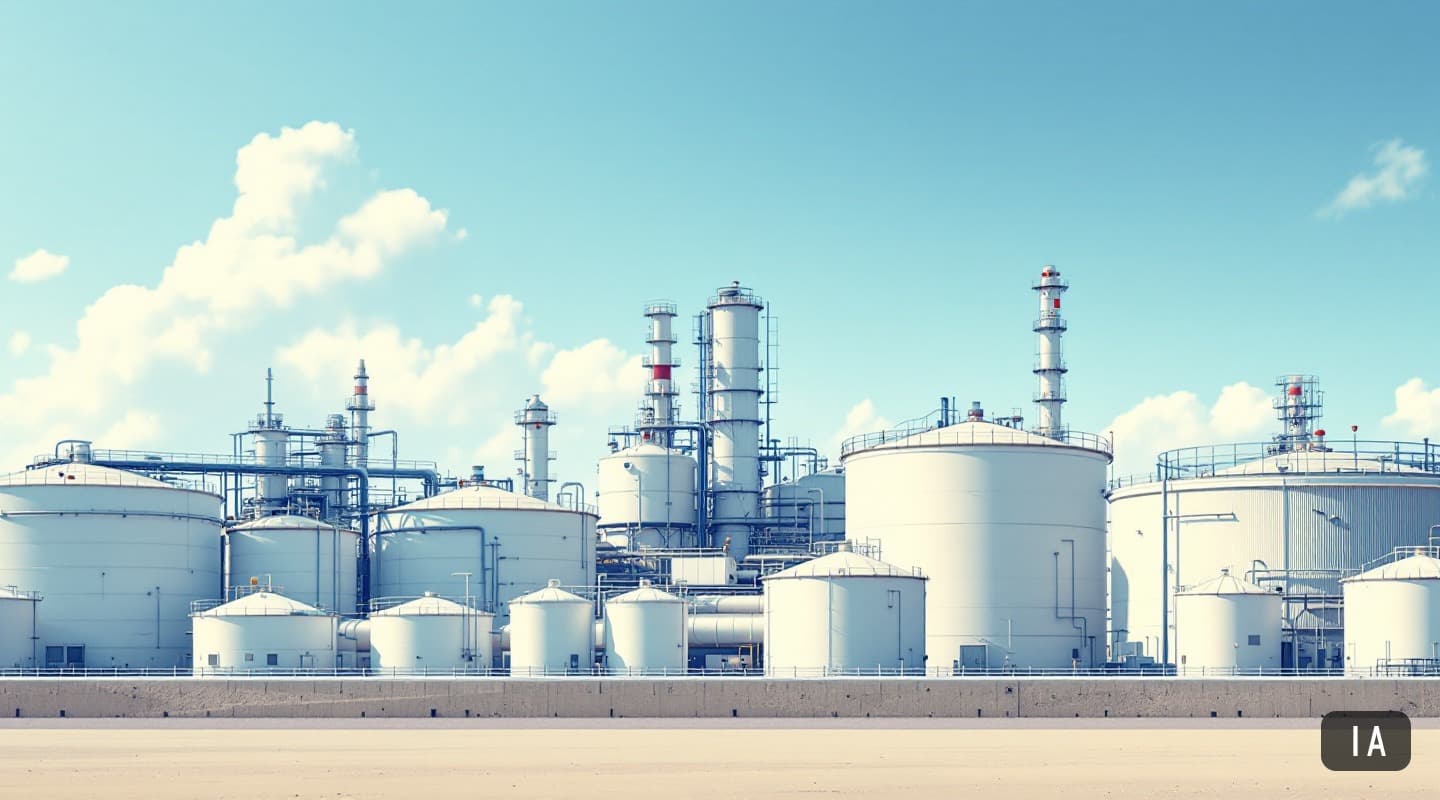 Illustration générée par IA pour : Sinopec démarre une unité PVA de 50 000 tonnes à Chongqing, premier chargement expédié…