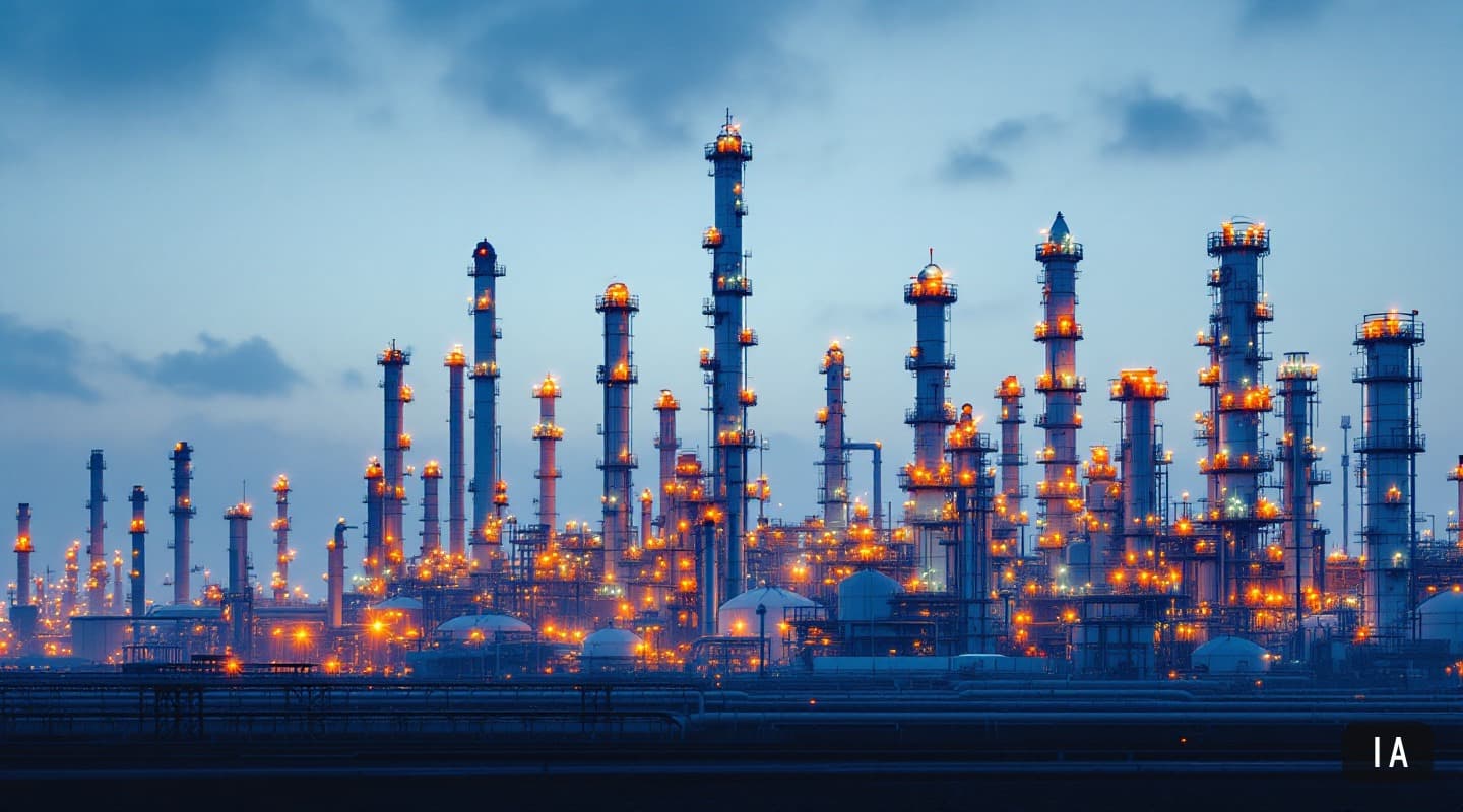 Illustration générée par IA pour : Valero Energy gagne 5,06% à New York quand Milan, Londres et Francfort refluent