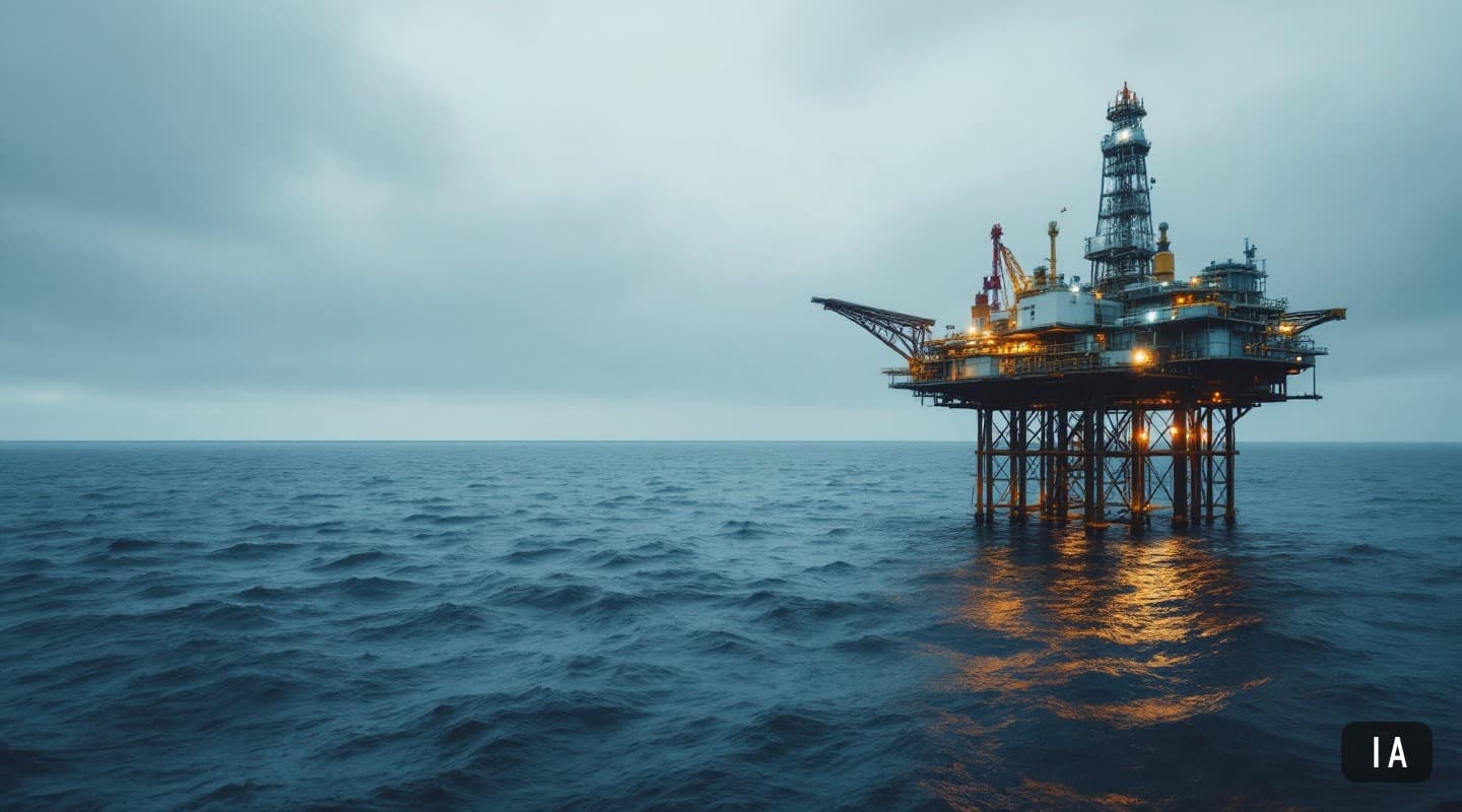 Illustration générée par IA pour : Petrobras: trois des quinze puits de la Marge Équatoriale attendent encore…