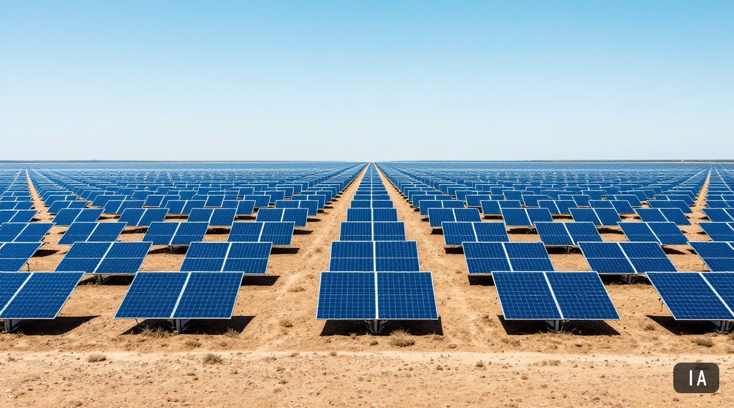 Illustration générée par IA pour : JA Solar et Deloitte publient à Munich un cadre de mesure de l'empreinte verte du calcul…