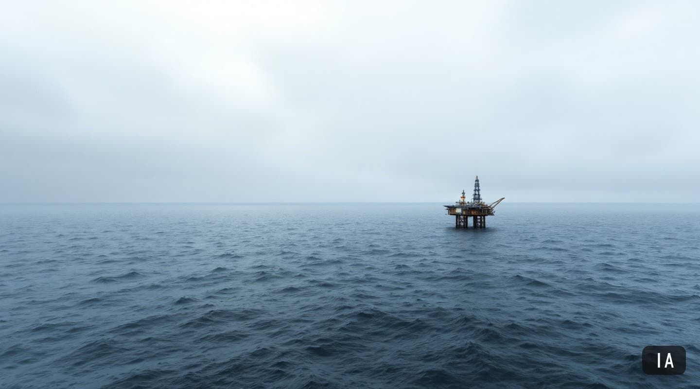 Illustration générée par IA pour : Le champ de Buzios dépasse le million de barils par jour, une première pour Petrobras