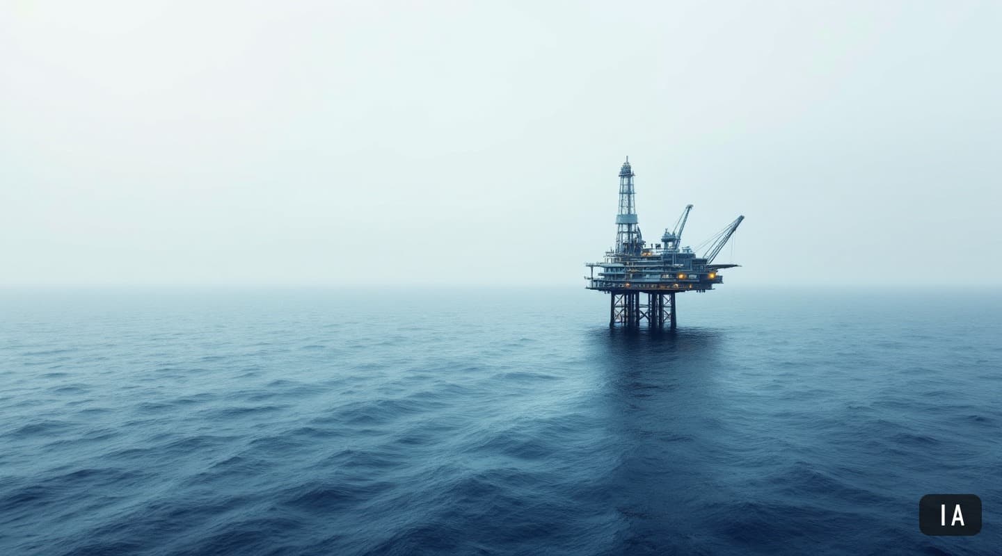 Illustration générée par IA pour : Petrobras verse 2,94 milliards EUR à ses actionnaires après un baril Brent à 92,6 USD